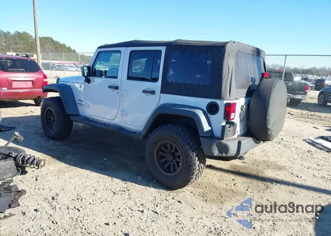 2014 Jeep Wrangler Unlimited Sport из США, поврежденный, VIN 1C4BJWDG4EL134919